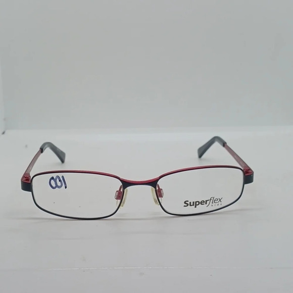NWT SUPERFLEX KIDS EYEGLASS FRAMES 123 RED
